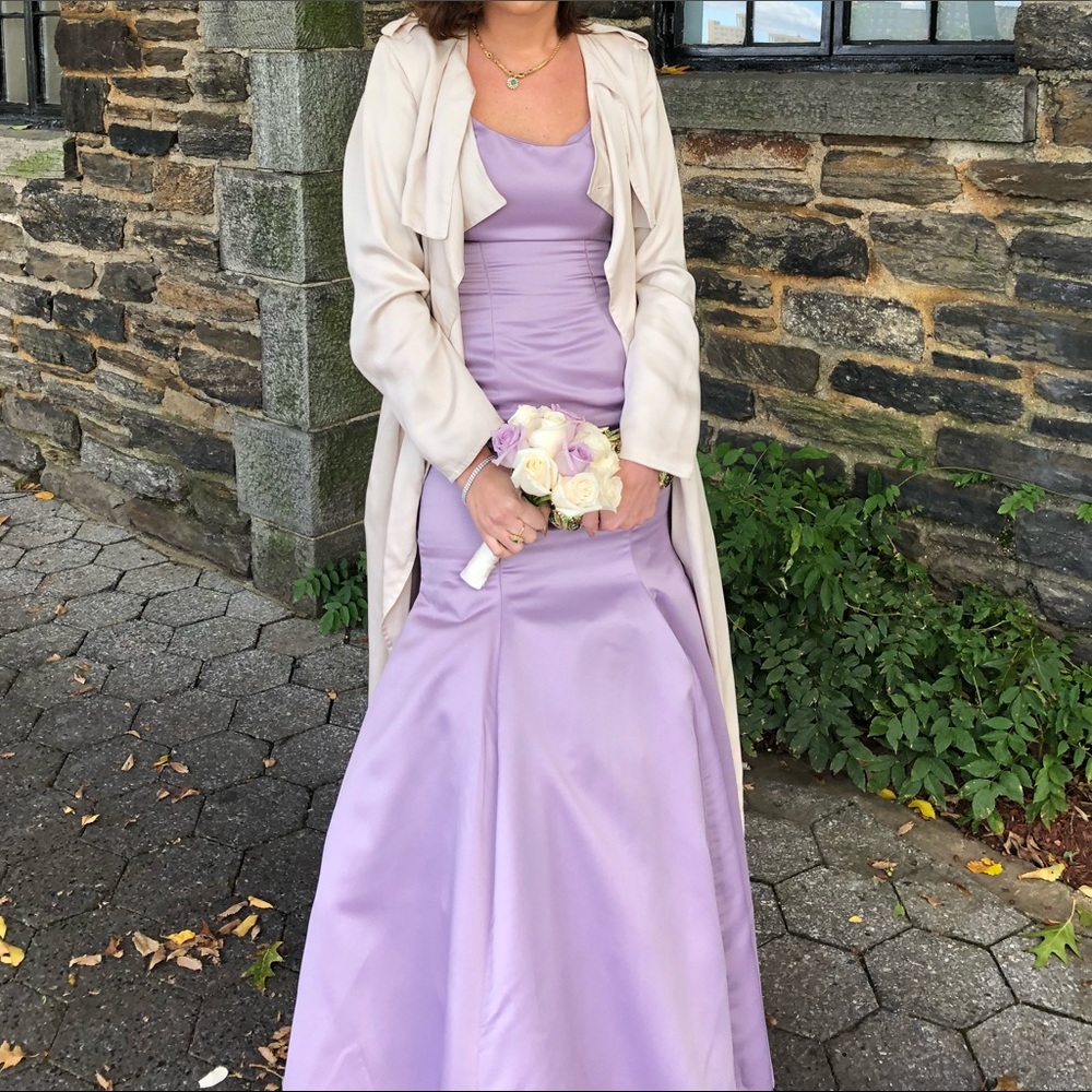Mori Lee lavender gown